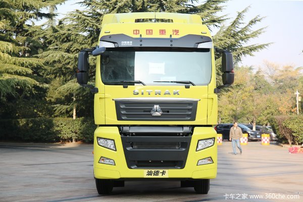 中国重汽 汕德卡SITRAK G7重卡 430马力 6X4牵引车(VPD前桥)(ZZ4256N324WE1)