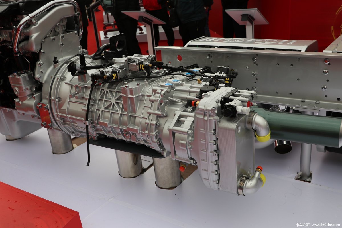 【图】中国重汽hw25716xacl 16挡 手动挡变速箱_实拍图片_861405_卡车