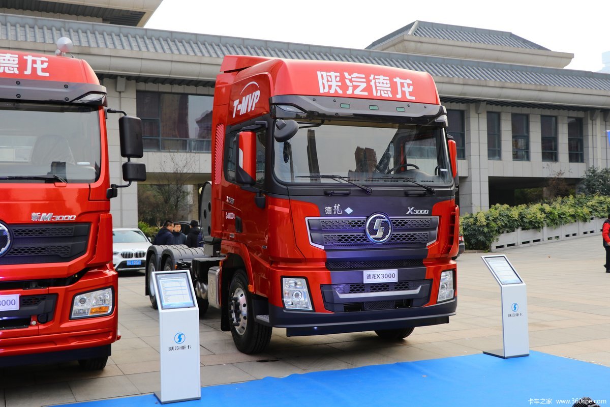 【图】陕汽重卡 德龙x3000 轻量化版 460马力 6x4 lng牵引车(国六)(sx