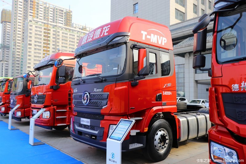 【图】陕汽重卡 德龙x3000 钜惠版 460马力 6x4牵引车(带取力器)(sx4