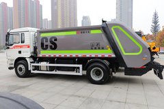 陕汽重卡 德龙L3000 210马力 4X2 压缩式垃圾车(楚胜牌)