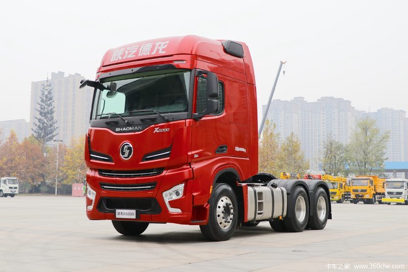 【圖】陝汽重卡 德龍x6000 490馬力 6x4牽引車(國六)_實拍圖片_867956