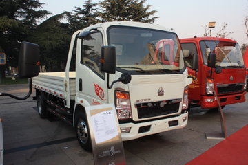 中国重汽HOWO 悍将 109马力 4.2米单排栏板轻卡(宽体)(ZZ1047D3414D145)
