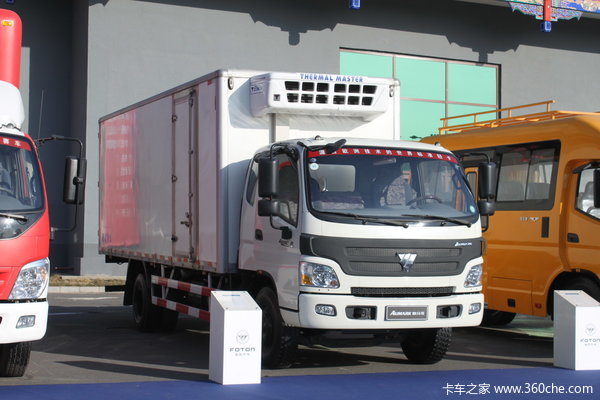 福田 欧马可 168马力 4X2 冷藏车(北京北铃牌)(BBL5110XLC)