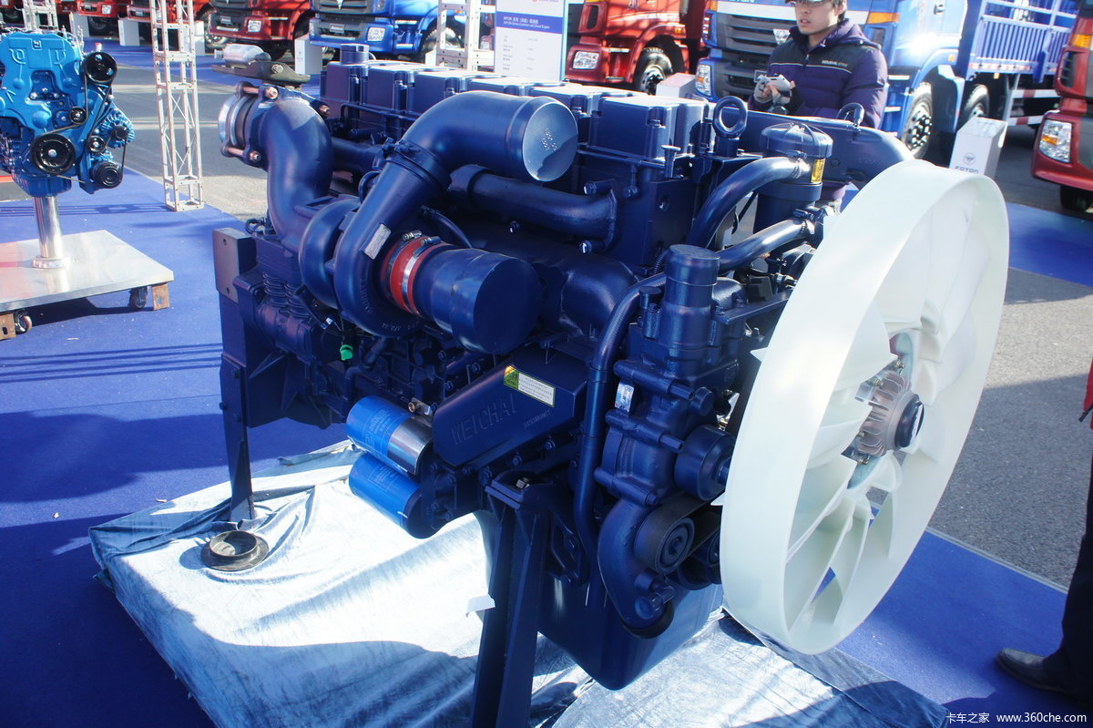 潍柴 蓝擎wp12系列 潍柴wp12.375n 国三/国四 发动机 外观