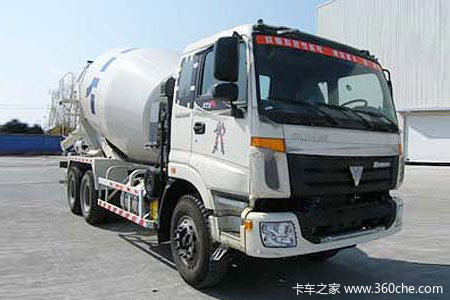 福田 欧曼ETX 9系 350马力 6X4 LNG搅拌车(BJ5253GJB-XE)