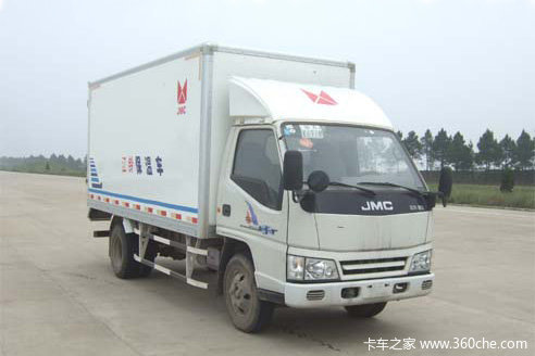 江铃 凯运 116马力 4X2 冷藏车(JX5043XBWXG2)