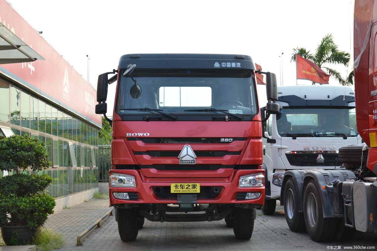 中国重汽 HOWO-7 400马力 8X4 平板运输车(16T)(华威驰乐牌)