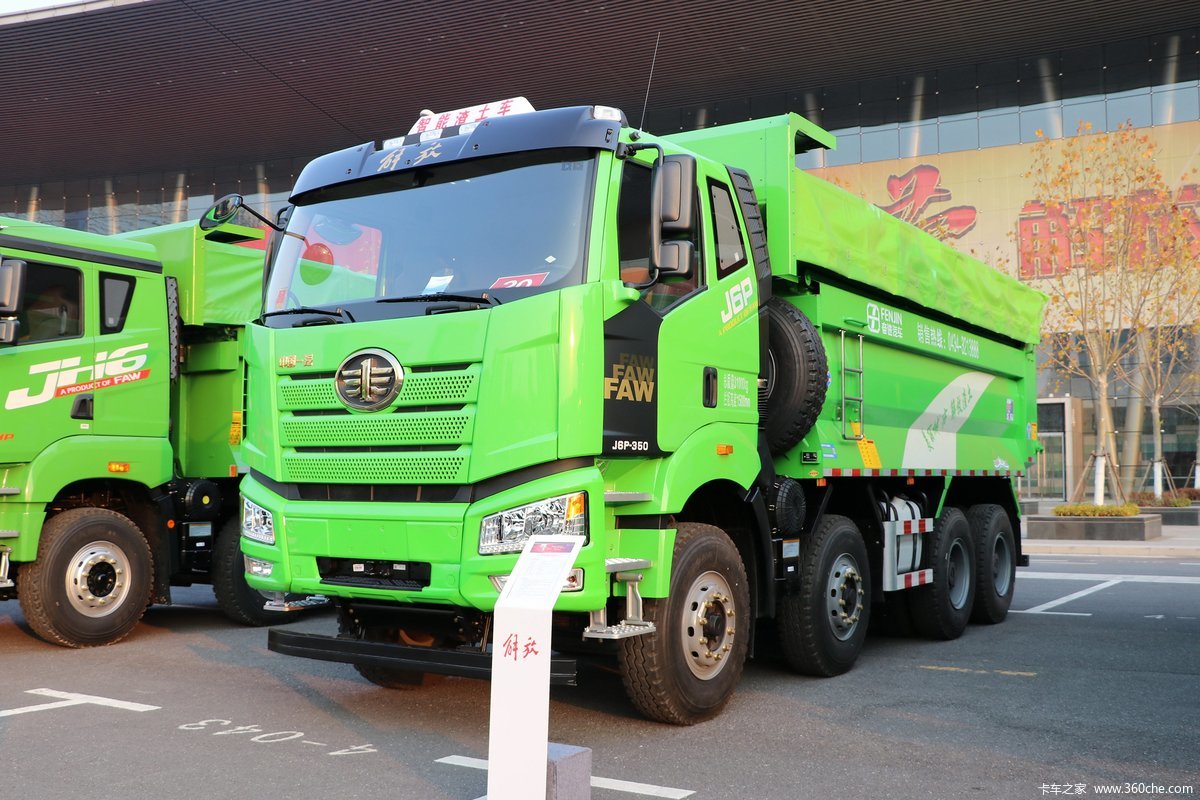 【图】一汽解放 新j6p重卡 2020款 350马力 8x4 5.