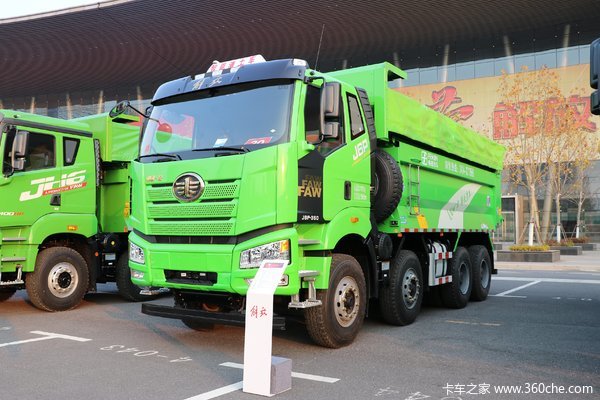 一汽解放广州运力，解放J6P工程自卸车360马力