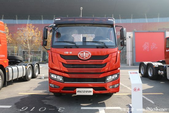 青岛解放悍v重卡430马力6x4牵引车国六平顶ca4250p1k15t1e6a80