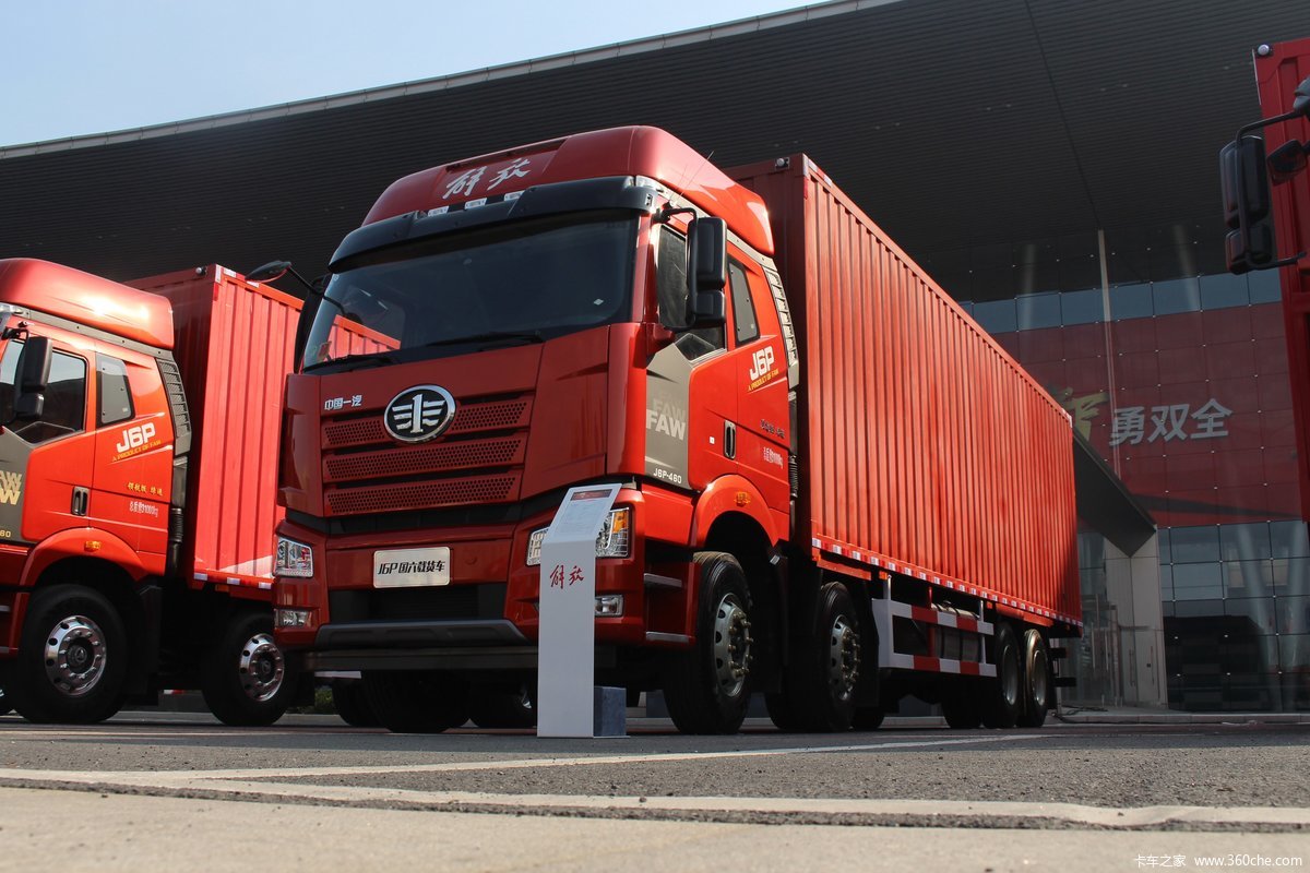 【图】一汽解放 新j6p重卡 2020款 领航版 460马力 8x4 9.