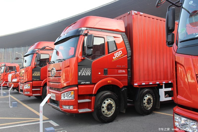 【图】一汽解放 新j6p重卡 质惠版 460马力 8x4 9.