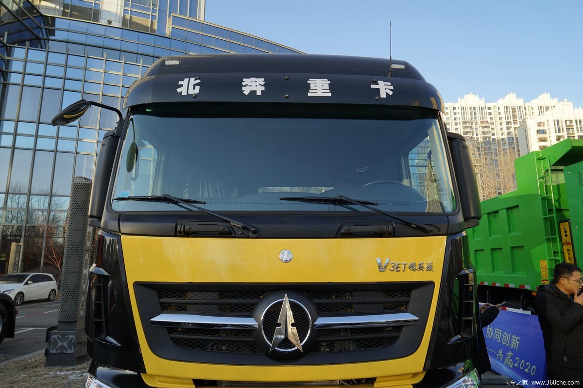 【图】北奔 v3et重卡 精英版 430马力 6x4牵引车(nd4250bd5j7z02)