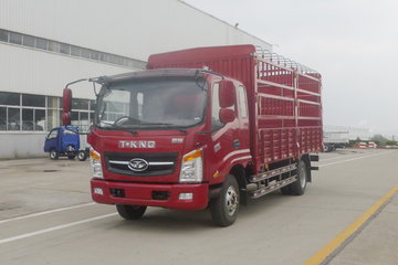 唐骏欧铃 T7系列 156马力 5.33米排半仓栅式轻卡(ZB5141CCYUPF5V) 卡车图片