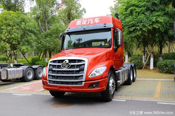 东风柳汽 乘龙T5重卡 400马力 6X4长头牵引车(LZ4250T5DC1)