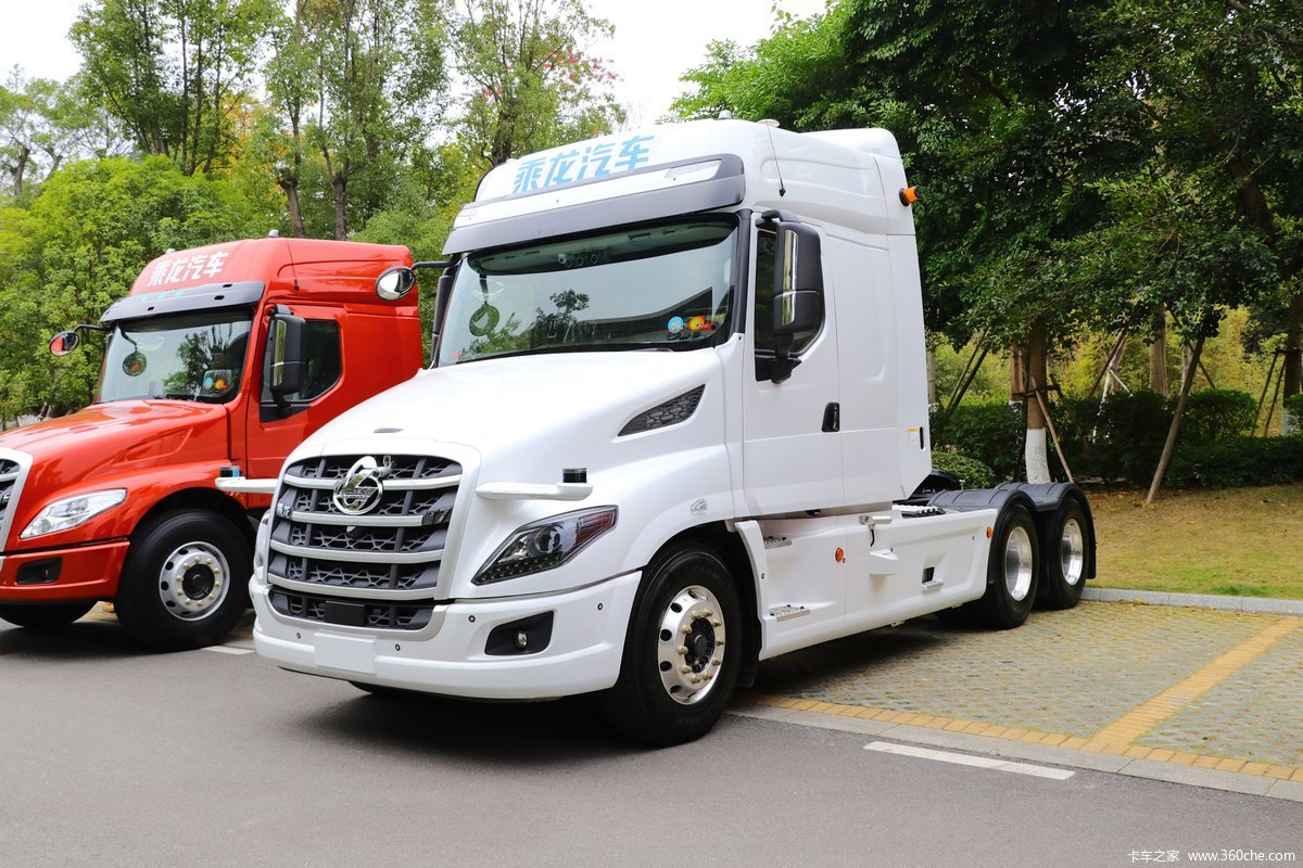 【图】东风柳汽 乘龙t7重卡 560马力 6x4长头牵引车(国六)(l4级自动