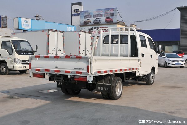 本店为您推荐唐骏欧铃v5系列129马力301米双排栏板