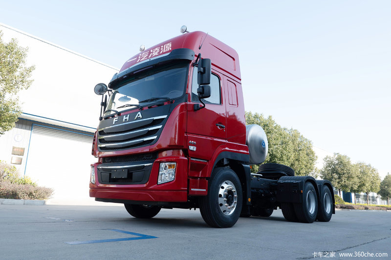 【图】一汽凌河 f200重卡 460马力 6x4 lng牵引车(cal4251q4f4e6)