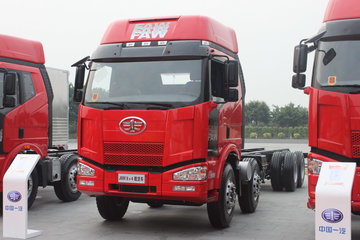 解放 J6M重卡 280马力 8X4 栏板载货车(CA1310P63K2L6T4E) 