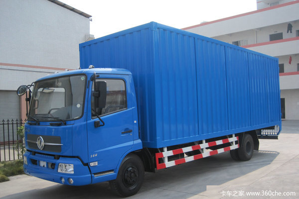 东风商用车 天锦中卡 140马力 4X2 7.5米厢式载货车(DFL5120XXYB8)