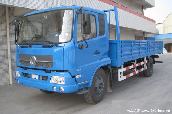 东风商用车 天锦中卡 210马力 4X2 4.8米排半栏板载货车(DFL1140B1)