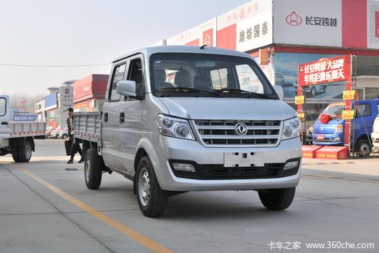 东风小康c322020款标准型16l112马力汽油226米双排栏板微卡国六dxk