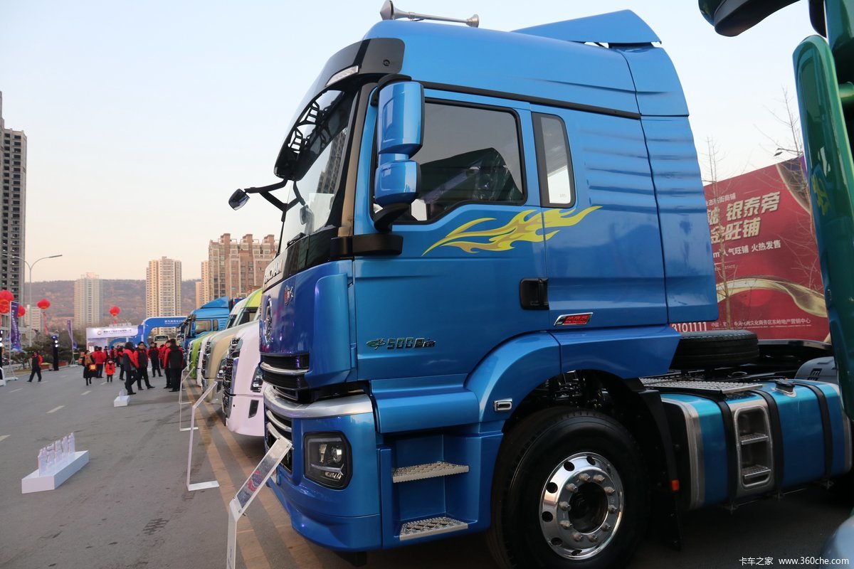 【图】陕汽商用车 轩德翼3 城际版 500马力 6x4牵引车(国六)(sx4250mp