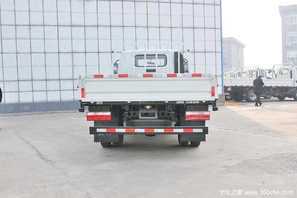 江淮 骏铃E5 116马力 CNG 4.18米单排栏板轻卡(HFC1043P91N1C2V)