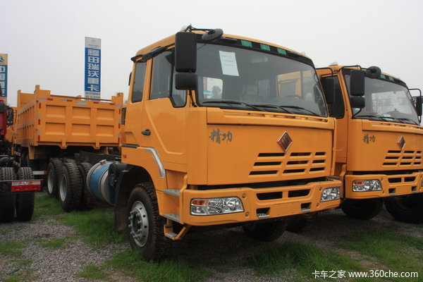 精功 新远征系列重卡 290马力 6X4 5.4米自卸车(ZJZ3252DPJ5AZ3)