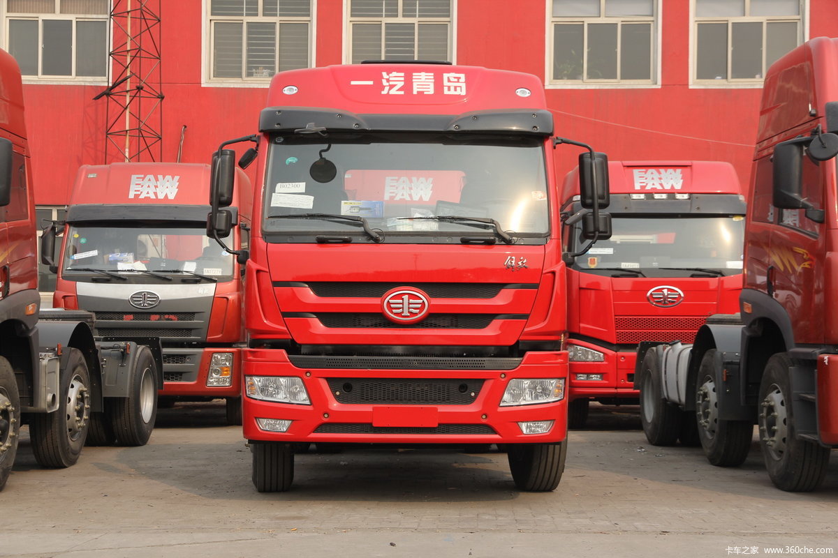 解放 新悍威(j5m)重卡 336马力 6x4 牵引车(ca4256p1k2t1ea80)