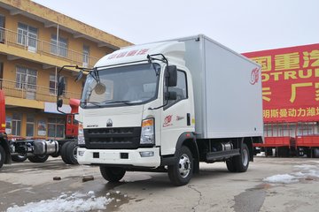 中国重汽HOWO 悍将 170马力 6.2米单排厢式载货车(ZZ5187XXYG4515E1)