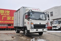 中国重汽HOWO 悍将 经典款 116马力 4.15米单排厢式轻卡(ZZ2047XXYF3425E144)