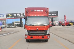 中国重汽HOWO 悍将 170马力 5.75米排半厢式载货车(ZZ5187XXYG4515E1)
