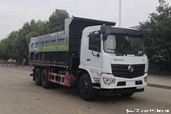 东风新疆 专底系列 245马力 6X4 污泥自卸车(炎帝牌)(SZD5253ZWXD6V)