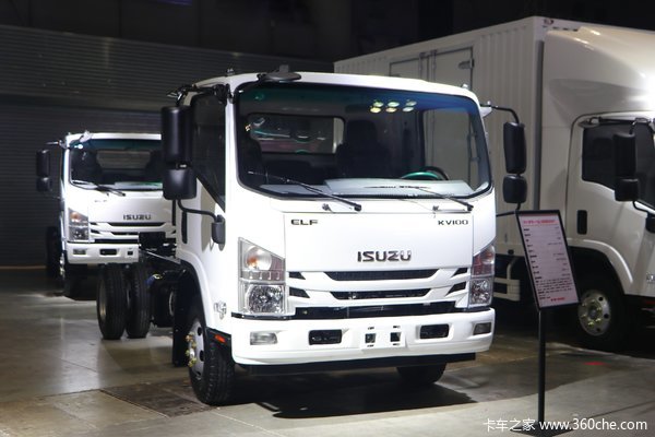 降价促销五十铃kv100载货车仅售13.18万
