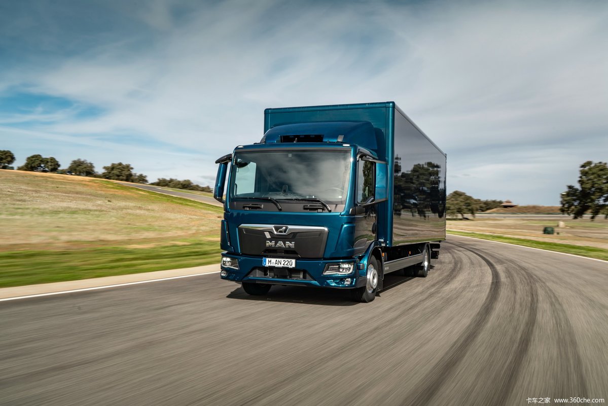 【图】曼(man) tgl系列中卡 220马力 4x2 厢式载货车(tgl 12.