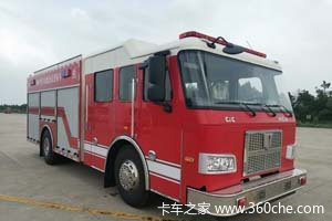 联合卡车 300马力 4X2 PM60泡沫消防车(金猴牌)(SXT5201GXFPM60)