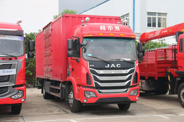 江淮 格尔发K5L中卡 220马力 4X2 7.8米厢式载货车(HFC5181XXYP3K1A57S2QV) 卡车图片