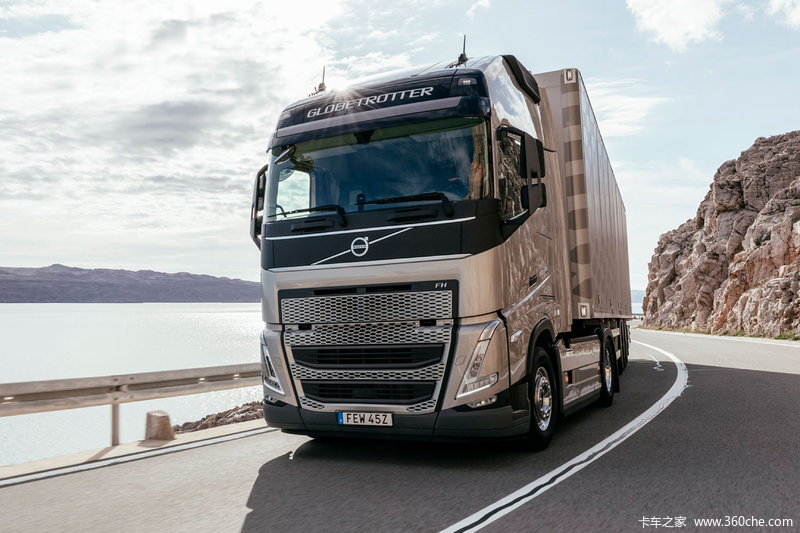【图】沃尔沃 新fh重卡 500马力 4x2自动挡牵引车_实拍图片_905750