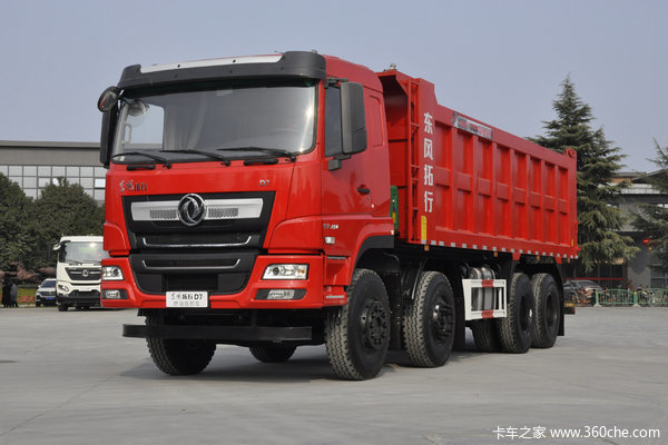 东风新疆 拓行D7 420马力 8X4 7.8米自卸车(速比5.26)(EQ3310GD5D)