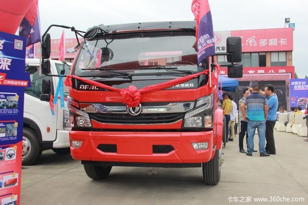 东风 凯普特K8 195马力 4X2 5.8米冷藏车(国六)(EQ5121XLC8CDEAC)