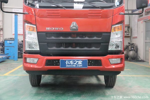 中国重汽HOWO 悍将 物流版 116马力 4.165米单排栏板轻卡(ZZ1047F3315E145)