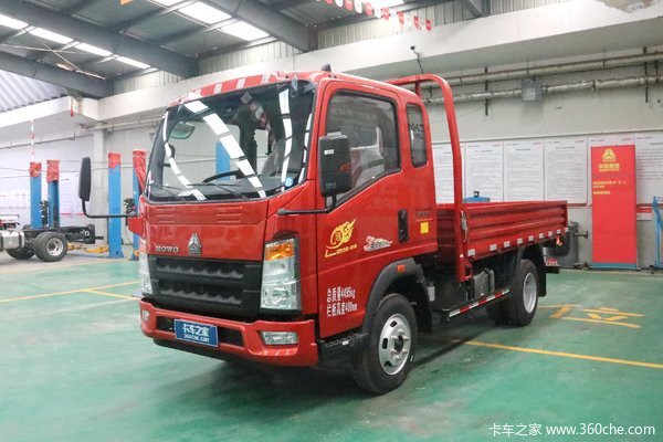 仅售8.7万 豪沃轻卡悍将载货车优惠促销