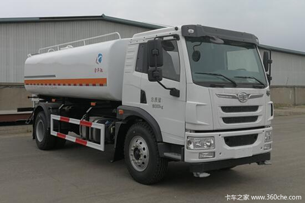 青岛解放 龙V 220马力 4X2 洒水车(鑫华驰牌)(THD5184GSSC6)