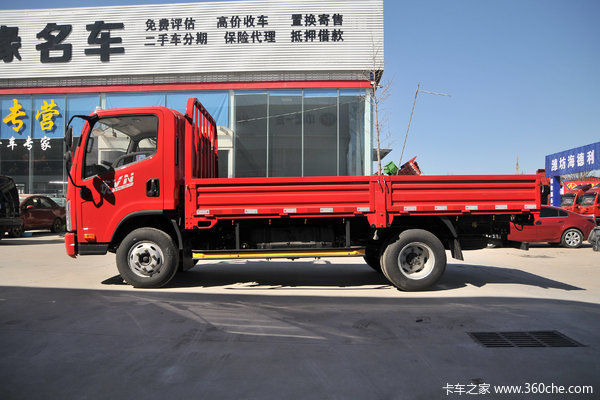 解放轻卡虎VN 130马力 4.2米载货车促销