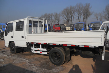 小解放109马力33米双排栏板轻卡