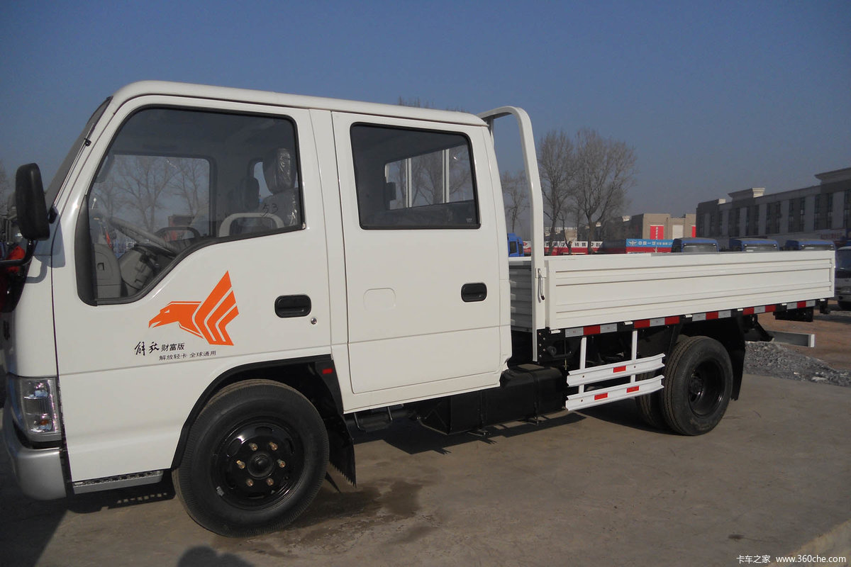 【图】小解放 109马力 3.3米双排栏板轻卡_实拍图片_91266_卡车之家