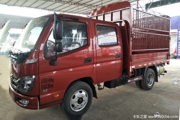 优惠02万海口市福田时代m3载货车火热促销中