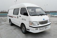 南京金龙 开沃D10 3.4T 2座 5.2米高顶纯电动厢式运输车48.6kWh